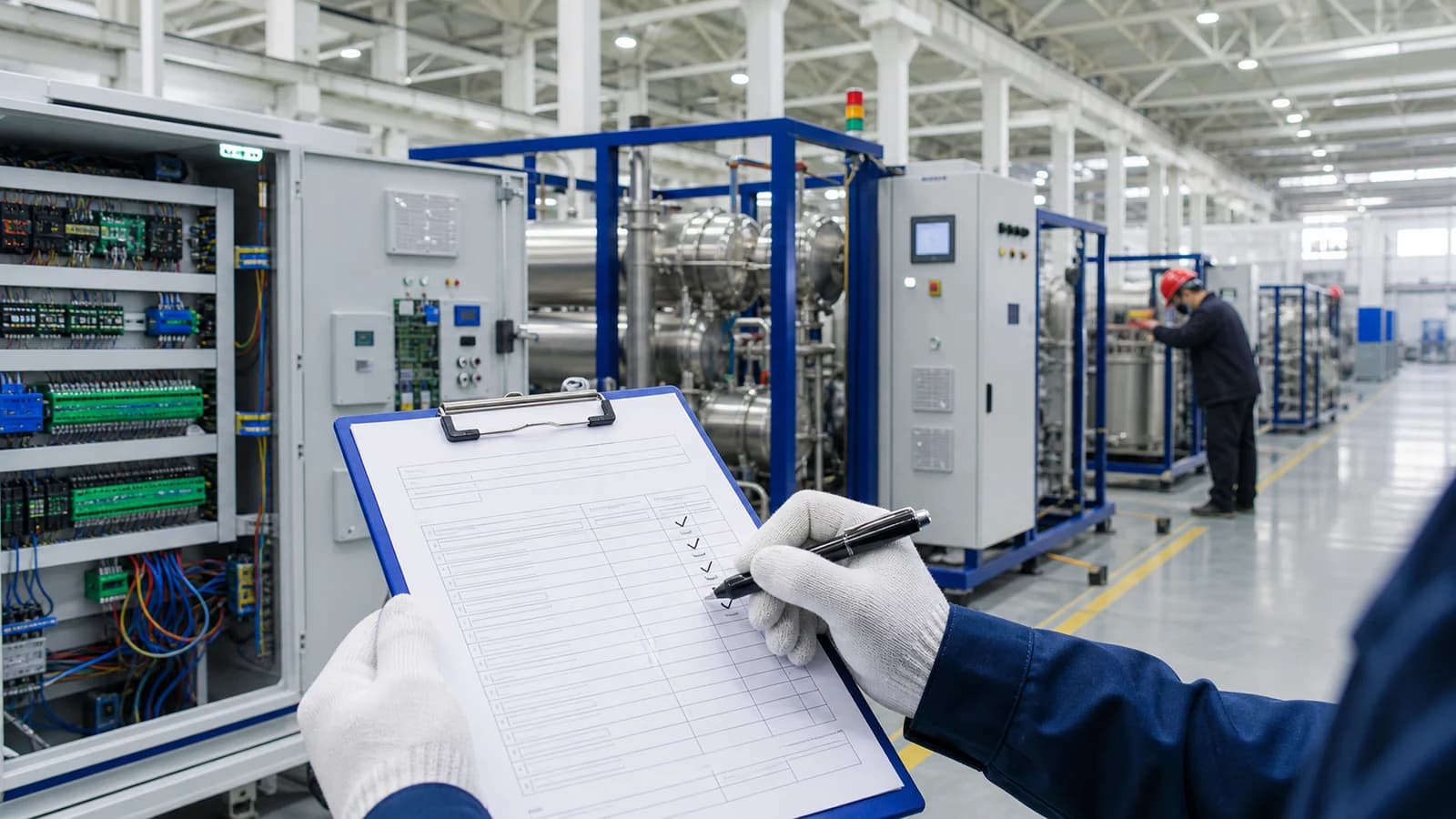 Engineering visualization of an industrial ozone-system RFQ review based on GUOLIN factory and equipment references